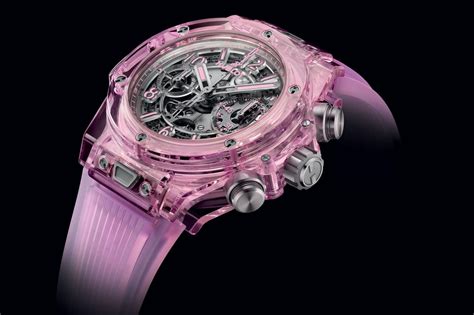 hublot pink sapphire|big bang unico sapphire.